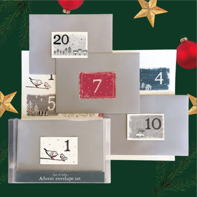 Boxed Advent Envelope Set