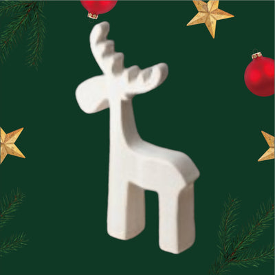 Natural Reindeer Decoration - 20cm