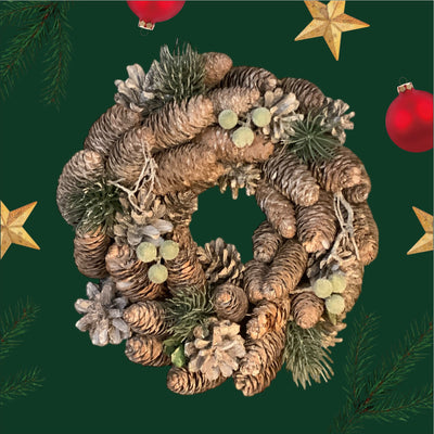 Pine Cone Wreath