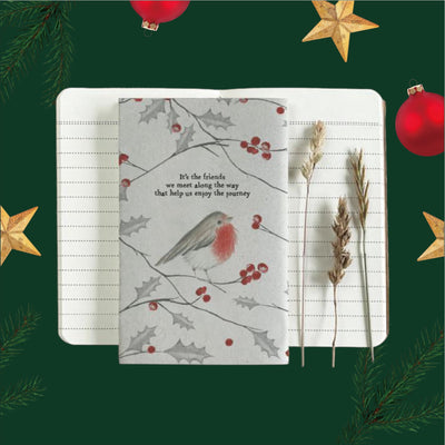 Small Robin Notebook - Friends