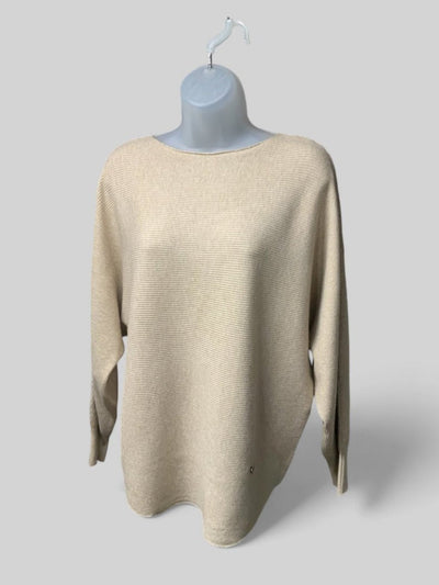 Sequin Front Jumper - Cream