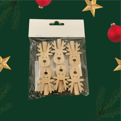 Reindeer Clips