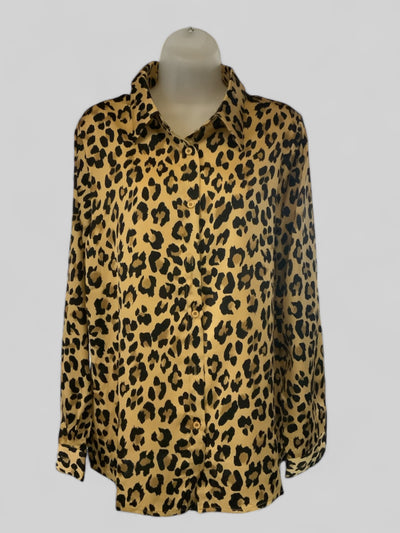 Leopard Print Lightweight Shirt